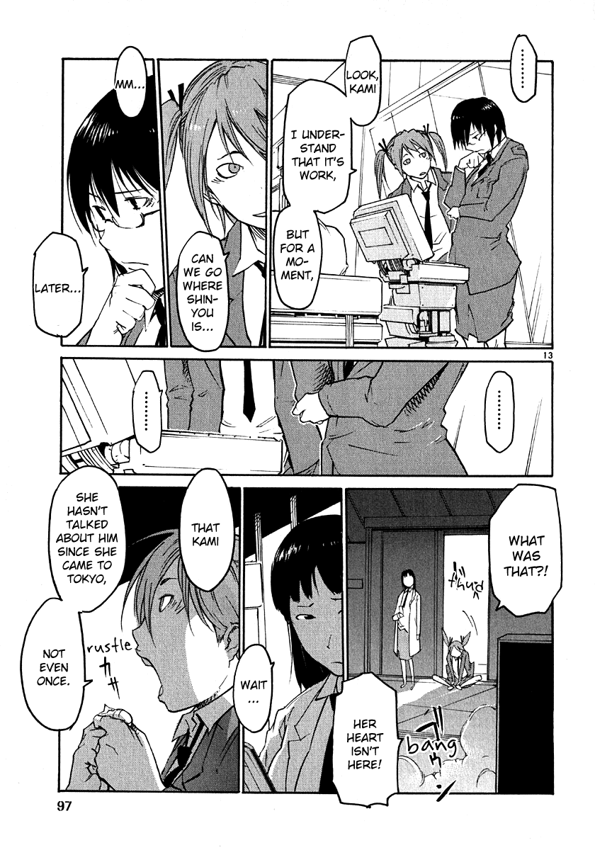 Seigi Keikan Monju Chapter 27 page 13 - Chapter 27: Kamiya Returns to Tokyo
