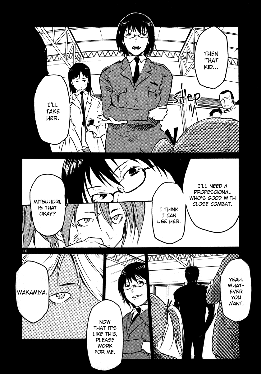 Seigi Keikan Monju Chapter 27 page 16 - Chapter 27: Kamiya Returns to Tokyo