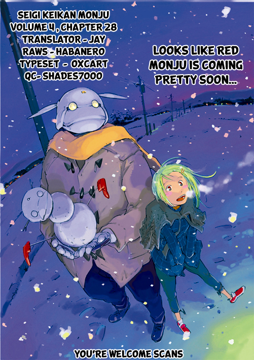 Seigi Keikan Monju Chapter 28 page 27 - Chapter 28: Crazy & Depressed Sisters, Rio and Hazuki