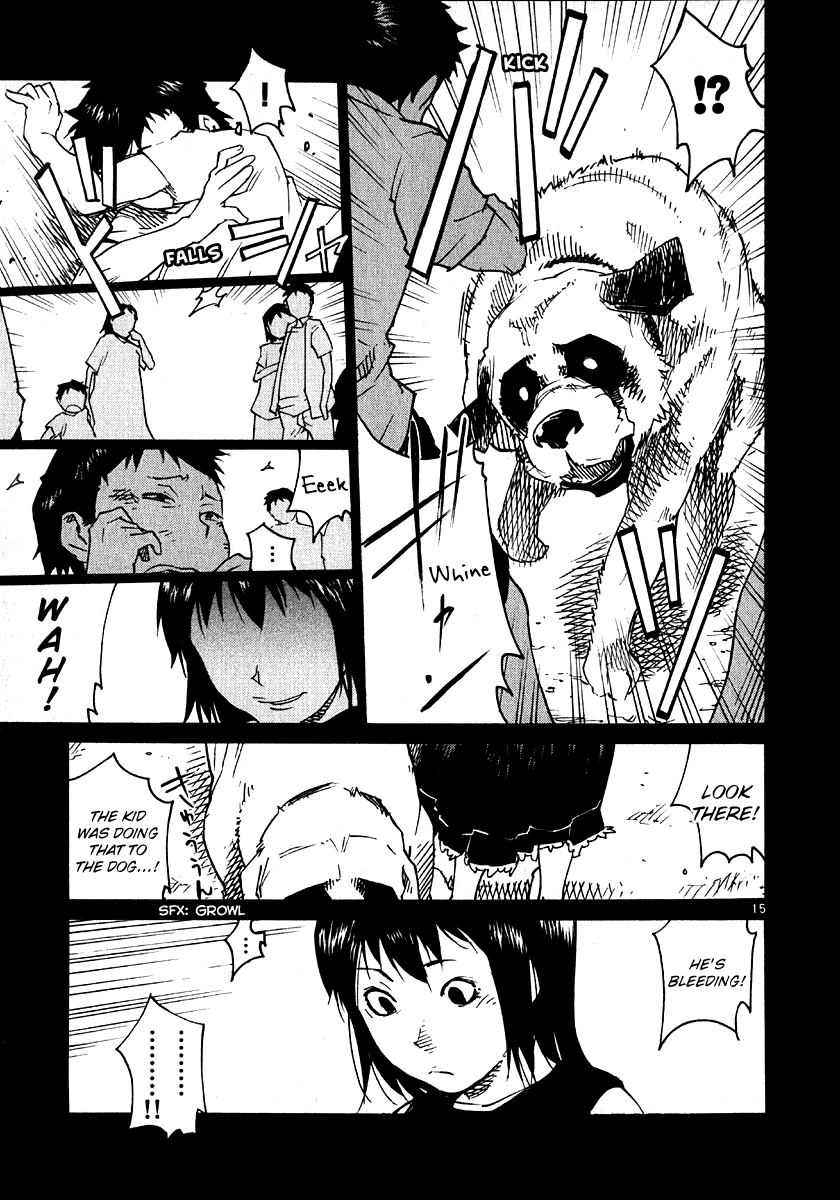 Seigi Keikan Monju Chapter 29 page 15 - Chapter 29: The Days with my Beloved Dog, Shinyou