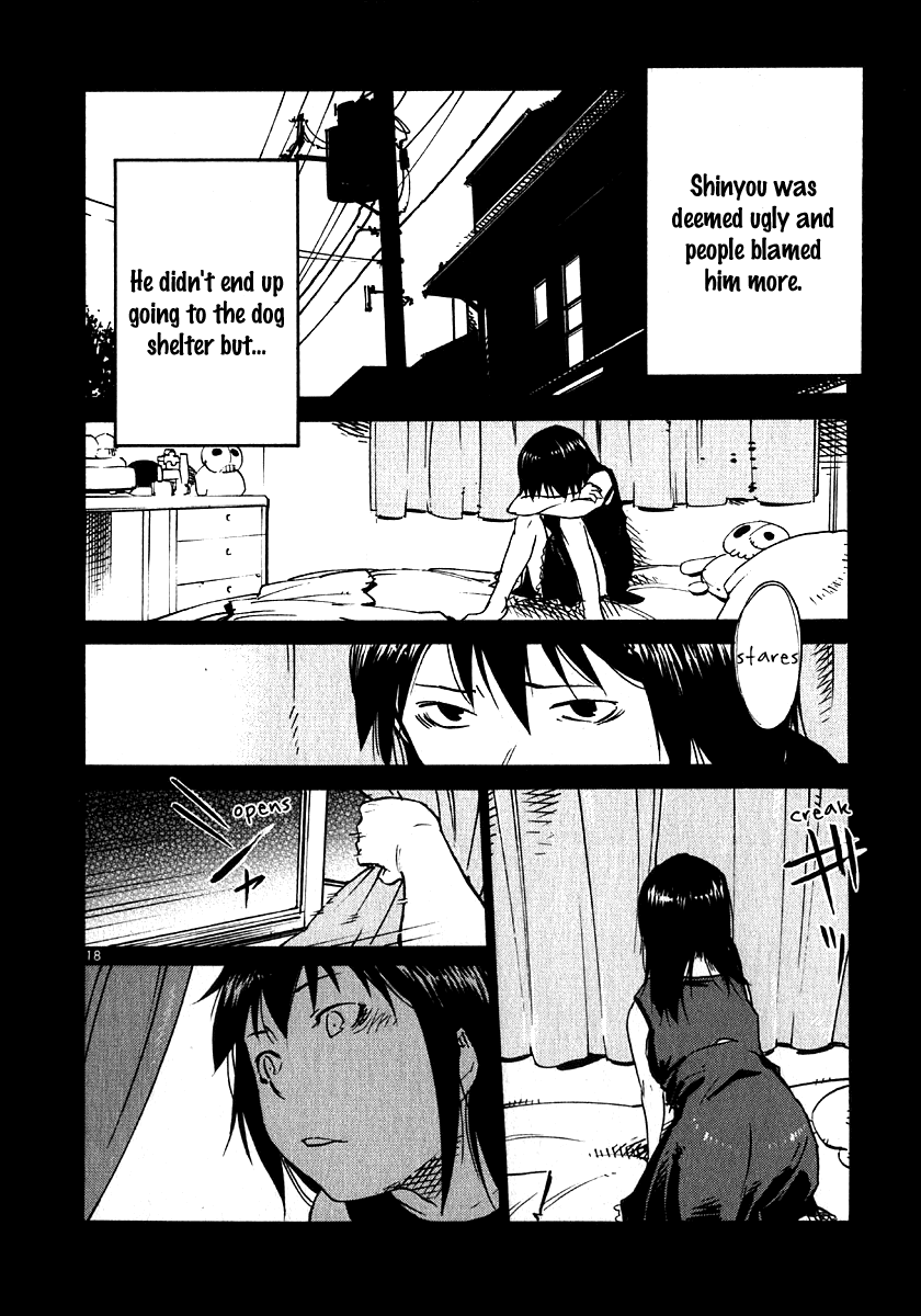 Seigi Keikan Monju Chapter 29 page 18 - Chapter 29: The Days with my Beloved Dog, Shinyou