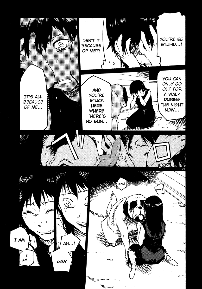 Seigi Keikan Monju Chapter 29 page 21 - Chapter 29: The Days with my Beloved Dog, Shinyou