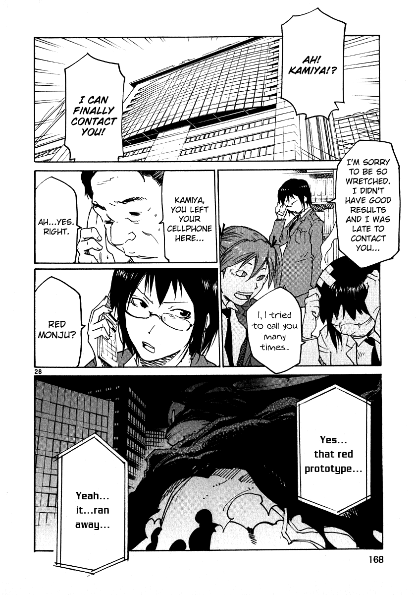 Seigi Keikan Monju Chapter 29 page 28 - Chapter 29: The Days with my Beloved Dog, Shinyou