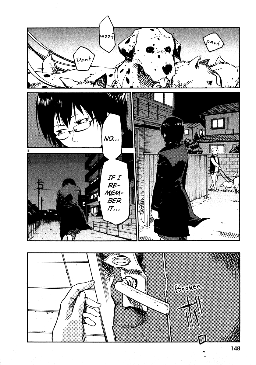 Seigi Keikan Monju Chapter 29 page 8 - Chapter 29: The Days with my Beloved Dog, Shinyou