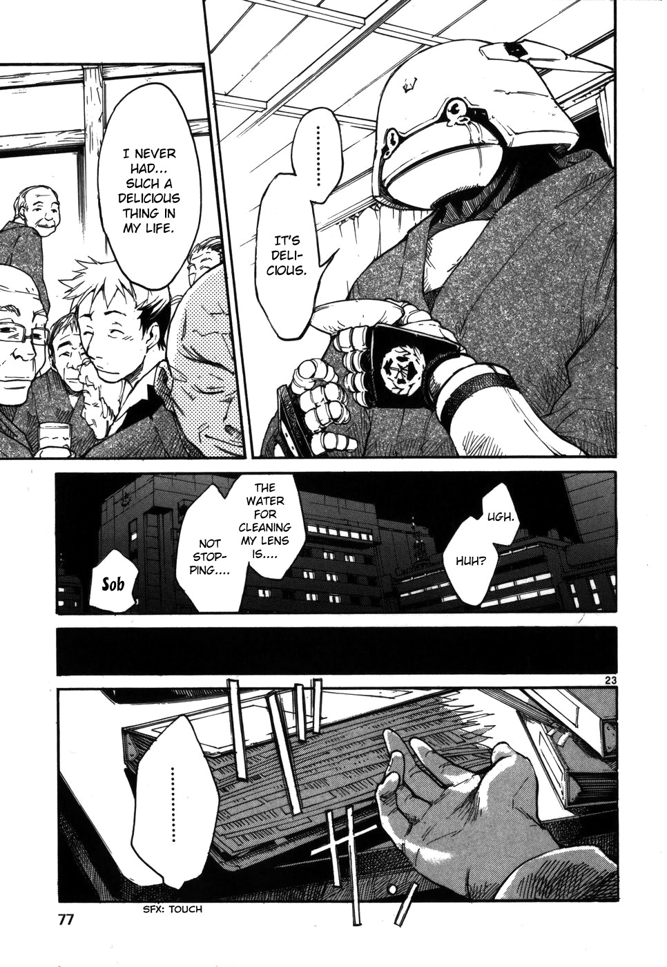 Seigi Keikan Monju Chapter 3 page 23 - Chapter 3: Old Man Gen Goes to Tokyo with Monju