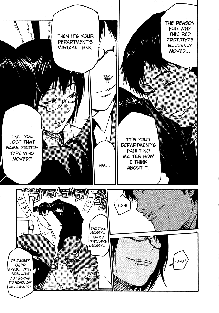 Seigi Keikan Monju Chapter 30 page 7 - Chapter 30: Meeting with Red Monju