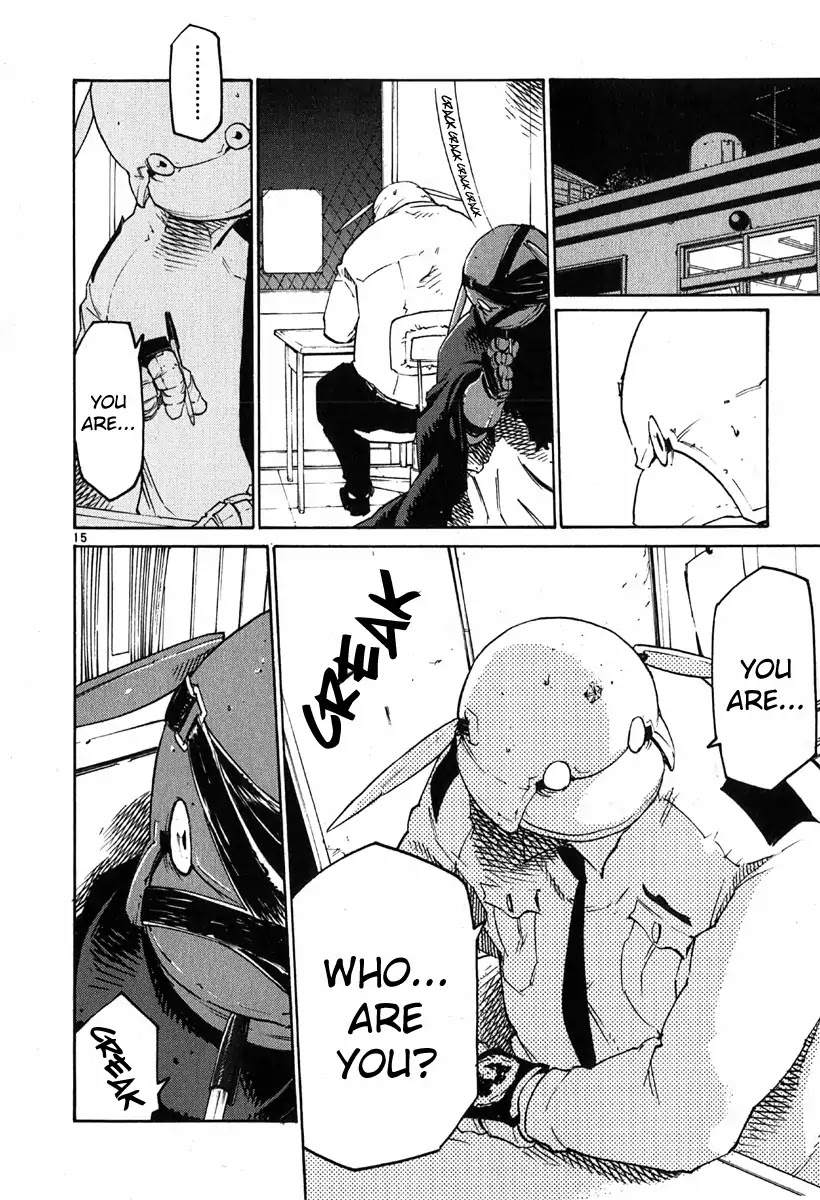 Seigi Keikan Monju Chapter 31 page 20 - Chapter 31: Red. It's Painful and Lonely and I'm Jealous