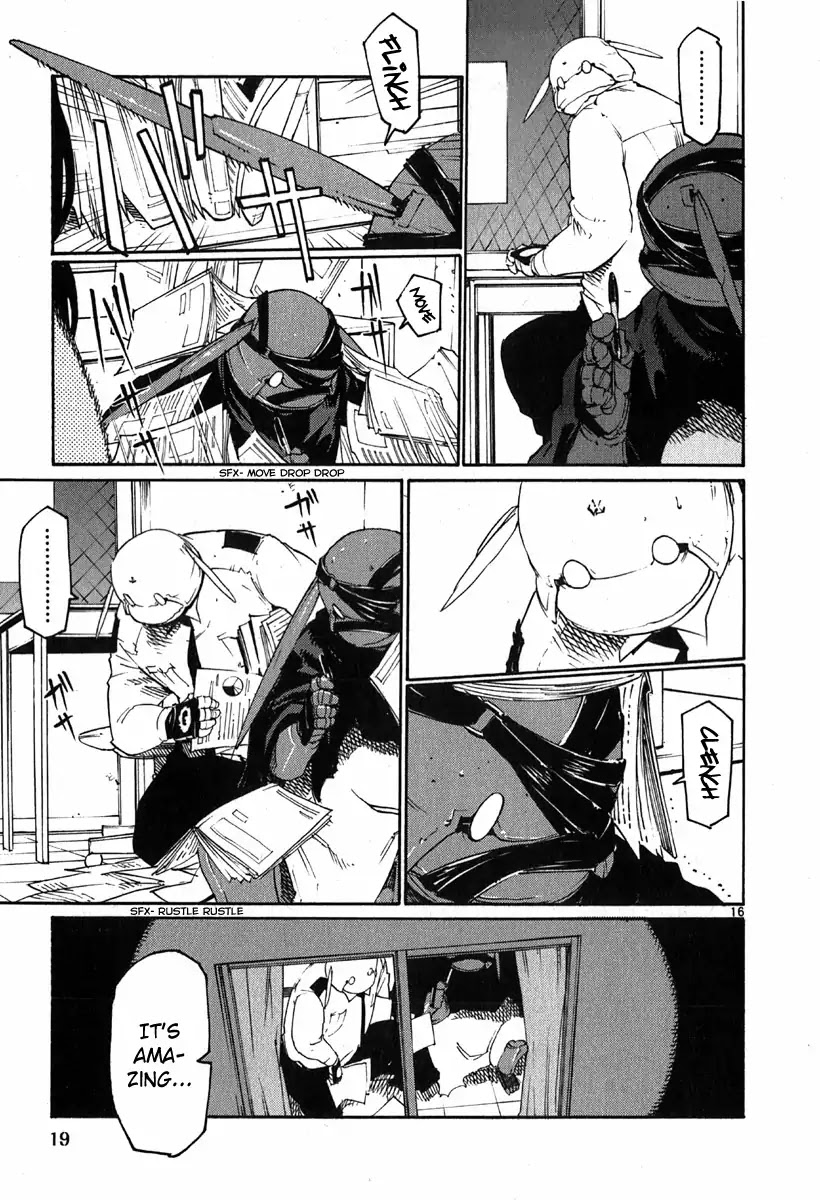 Seigi Keikan Monju Chapter 31 page 21 - Chapter 31: Red. It's Painful and Lonely and I'm Jealous