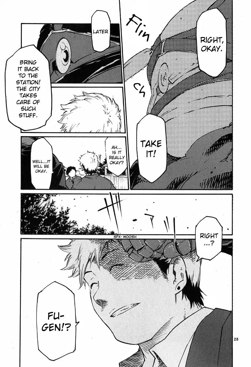 Seigi Keikan Monju Chapter 31 page 33 - Chapter 31: Red. It's Painful and Lonely and I'm Jealous