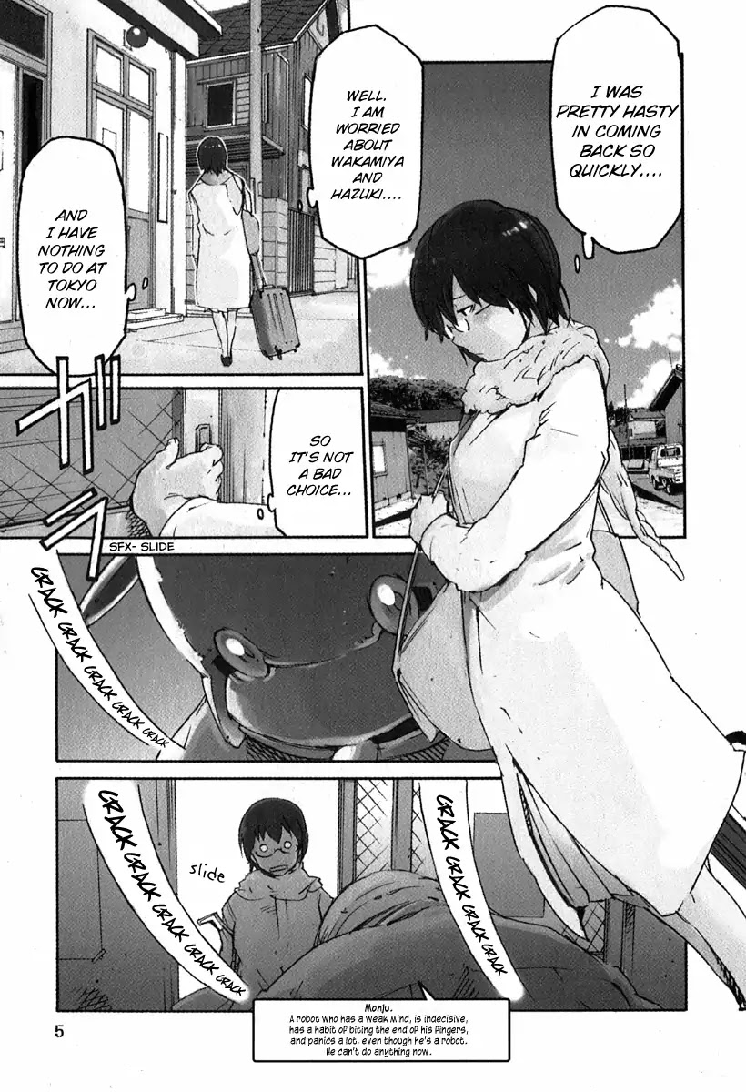 Seigi Keikan Monju Chapter 31 page 7 - Chapter 31: Red. It's Painful and Lonely and I'm Jealous