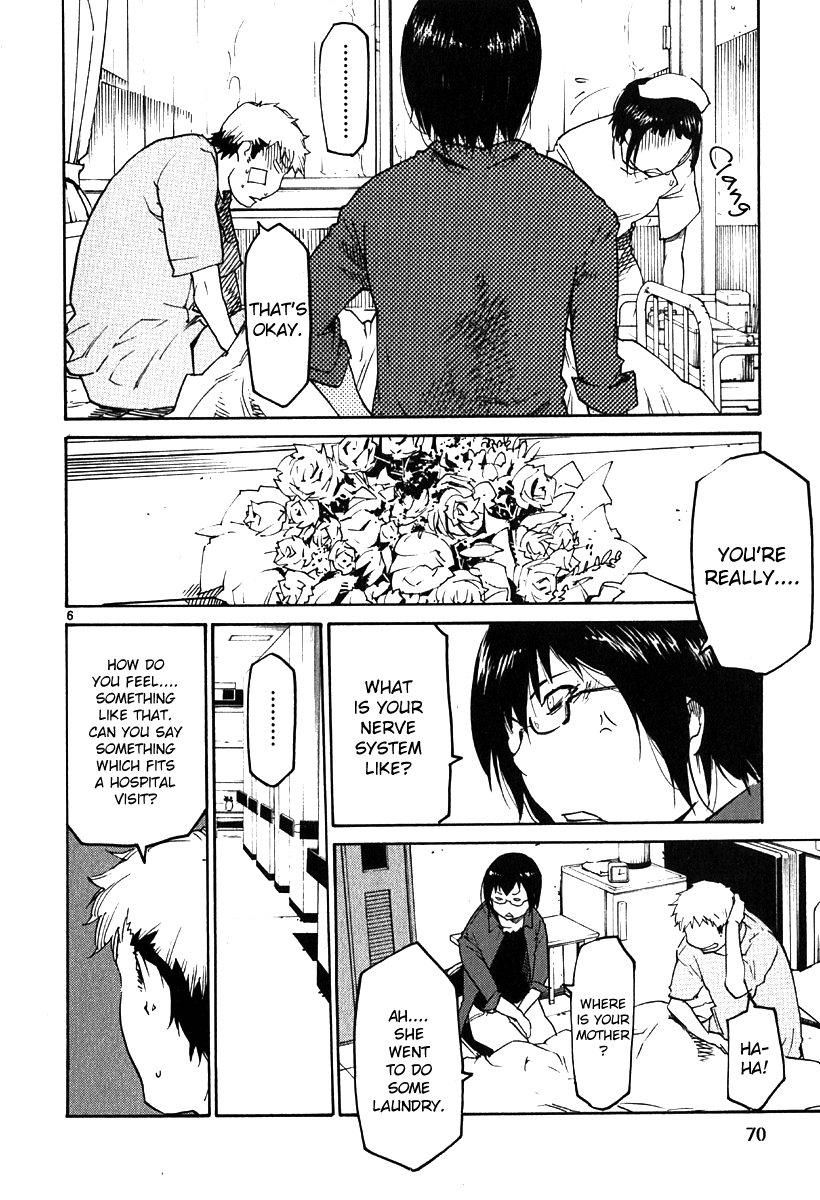 Seigi Keikan Monju Chapter 33 page 6 - Chapter 33: The Robot Who's Sulking on His Bed, and Tears and Friendship.