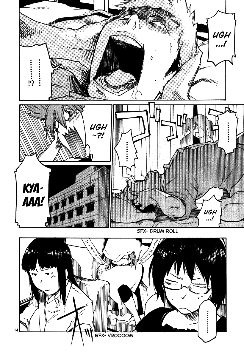 Seigi Keikan Monju Chapter 34 page 13 - Chapter 34: Hospital Scary Stories. Yamagishi.