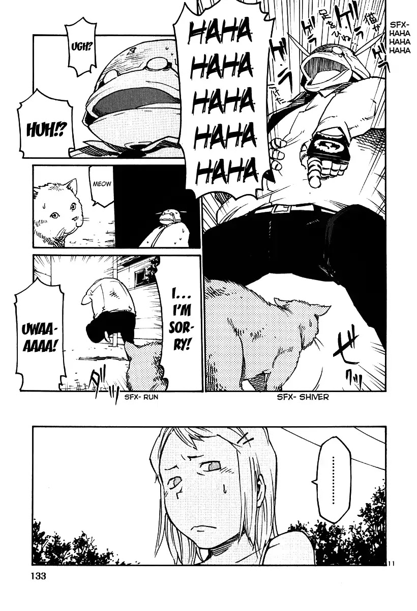 Seigi Keikan Monju Chapter 35 page 10 - Chapter 35: Nightmare. Before. Suffering. Monju.