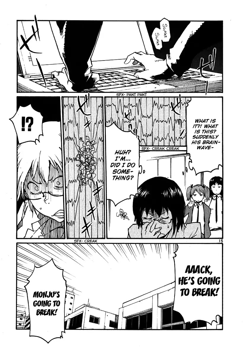 Seigi Keikan Monju Chapter 35 page 14 - Chapter 35: Nightmare. Before. Suffering. Monju.