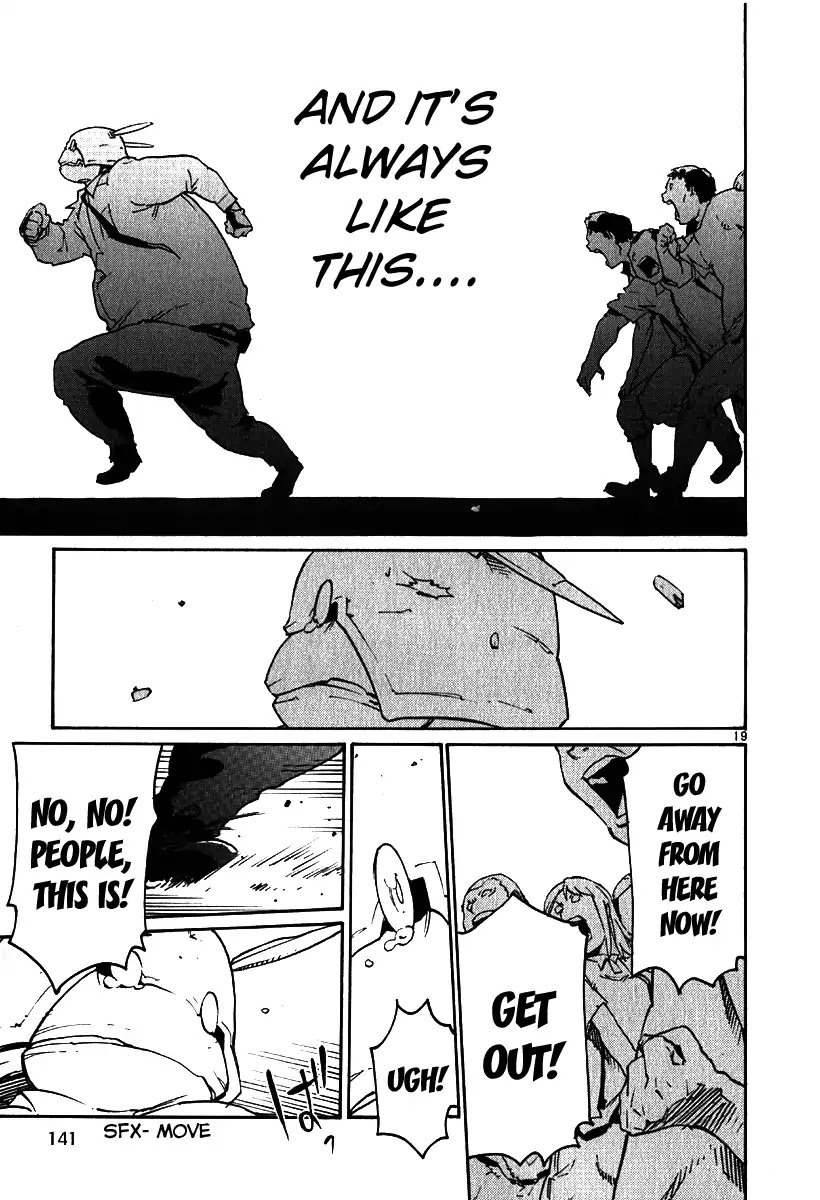 Seigi Keikan Monju Chapter 35 page 18 - Chapter 35: Nightmare. Before. Suffering. Monju.