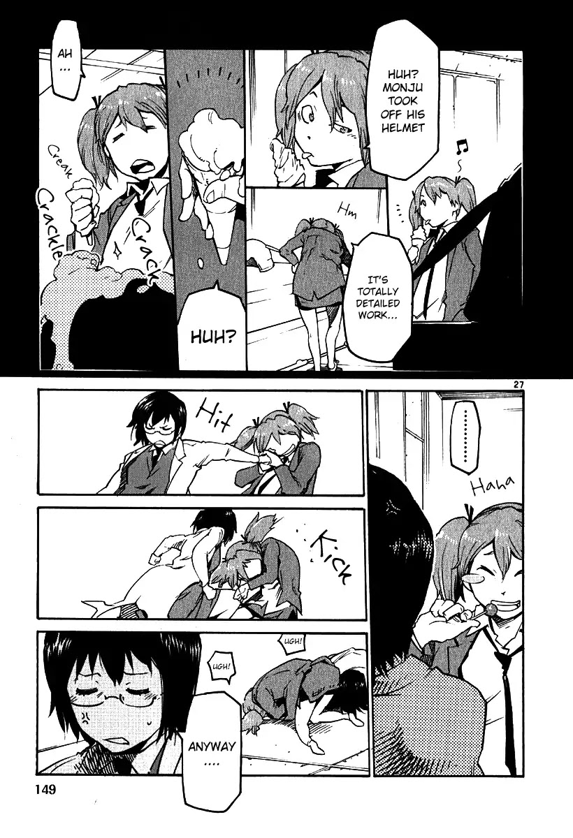 Seigi Keikan Monju Chapter 35 page 26 - Chapter 35: Nightmare. Before. Suffering. Monju.