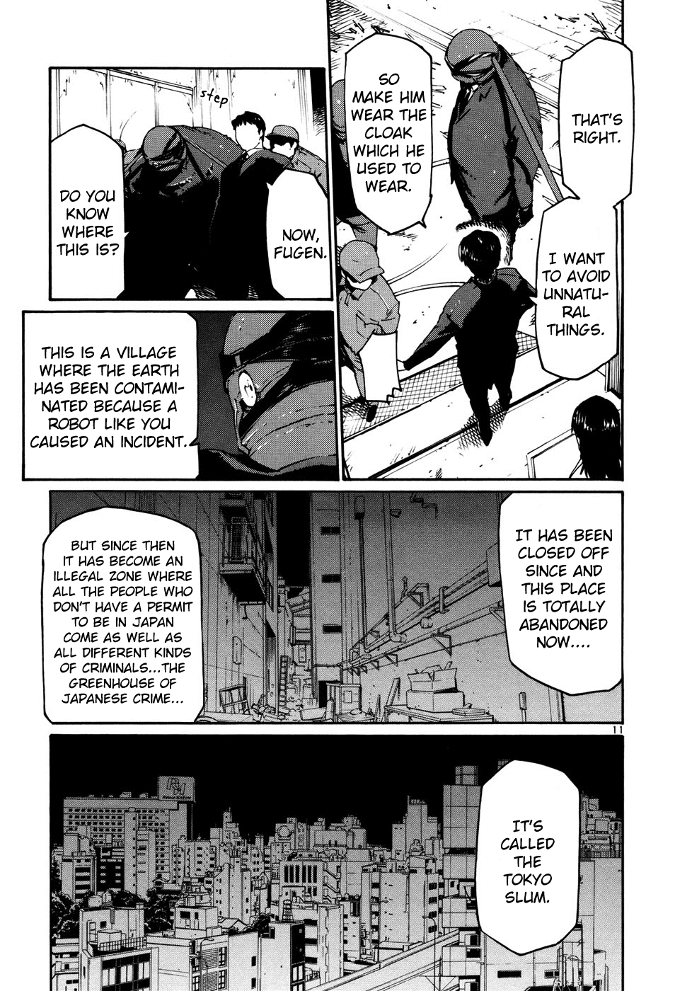 Seigi Keikan Monju Chapter 38 page 17 - Chapter 38: Hazuki, Who's Worried of Mitsuhori's Counter Attack