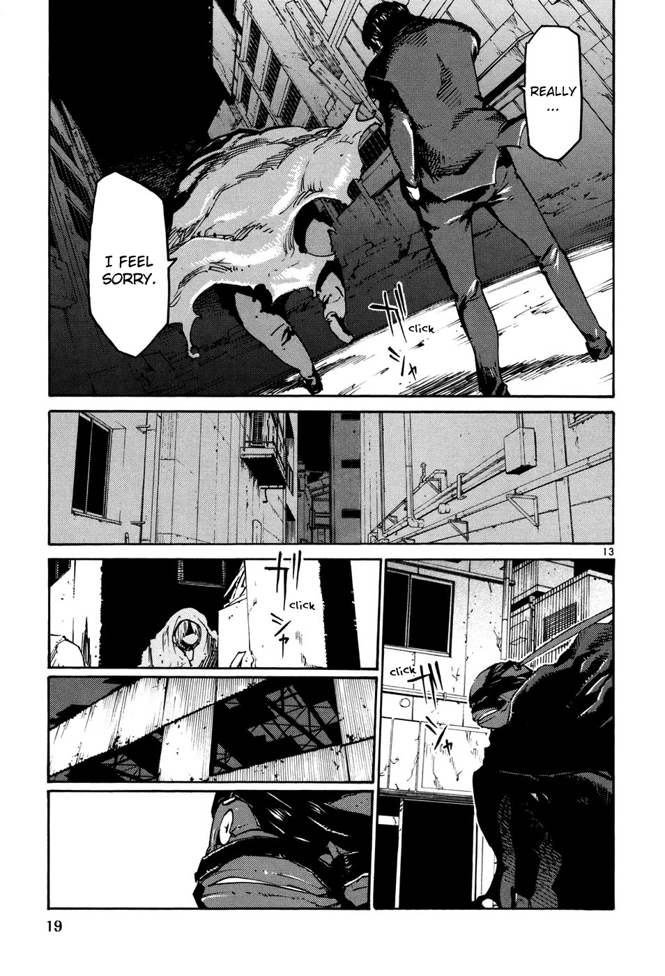 Seigi Keikan Monju Chapter 38 page 19 - Chapter 38: Hazuki, Who's Worried of Mitsuhori's Counter Attack