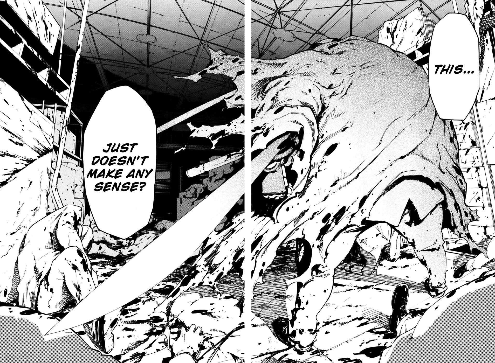 Seigi Keikan Monju Chapter 38 page 28 - Chapter 38: Hazuki, Who's Worried of Mitsuhori's Counter Attack