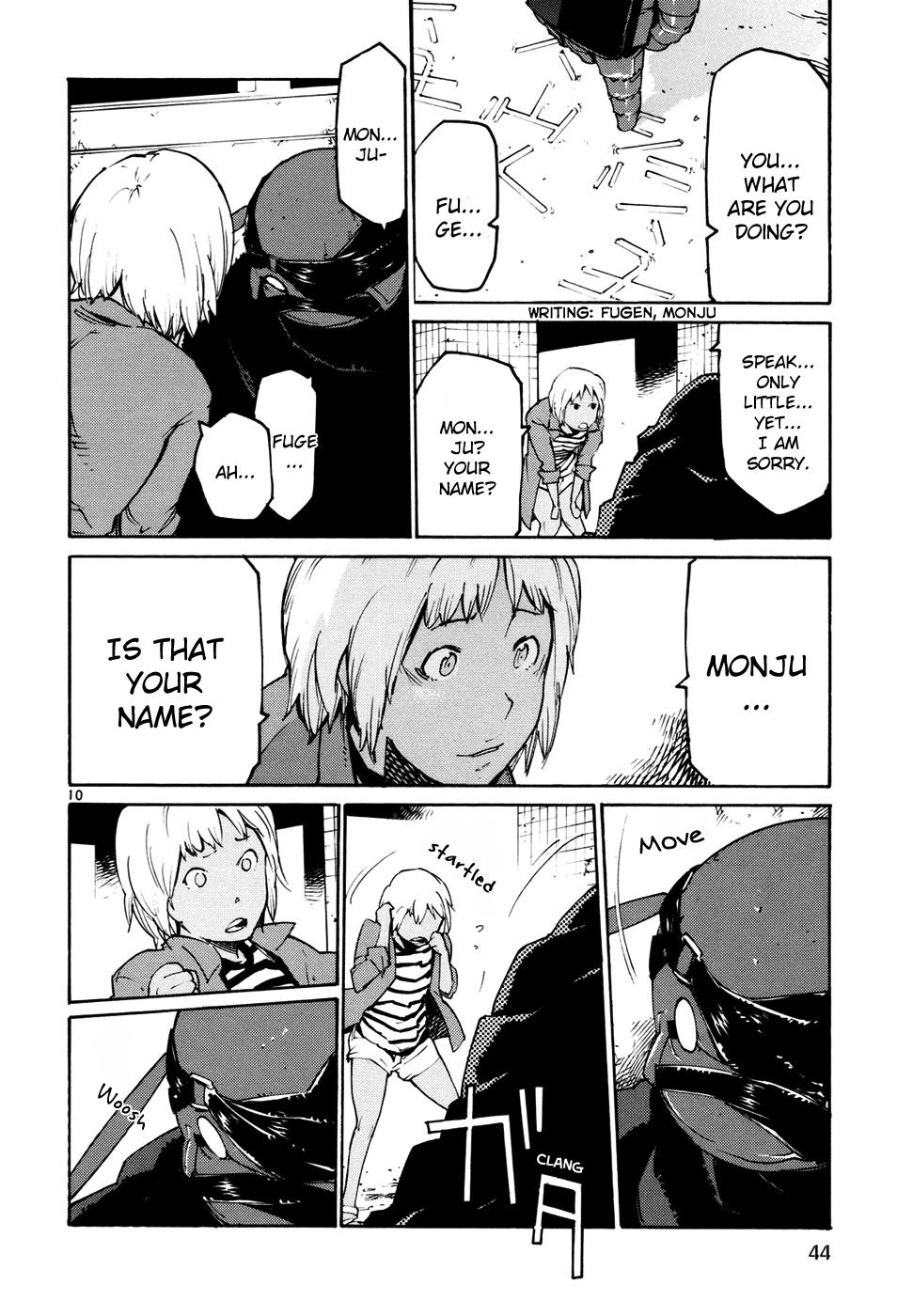 Seigi Keikan Monju Chapter 39 page 10 - Chapter 39: A Girl in a Tokyo Slum