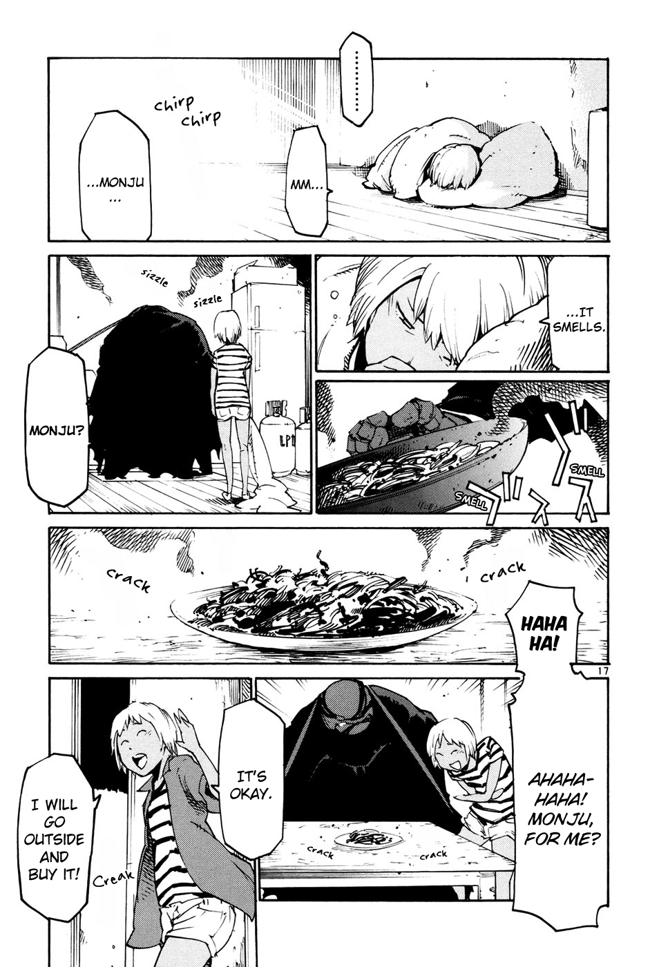 Seigi Keikan Monju Chapter 39 page 17 - Chapter 39: A Girl in a Tokyo Slum