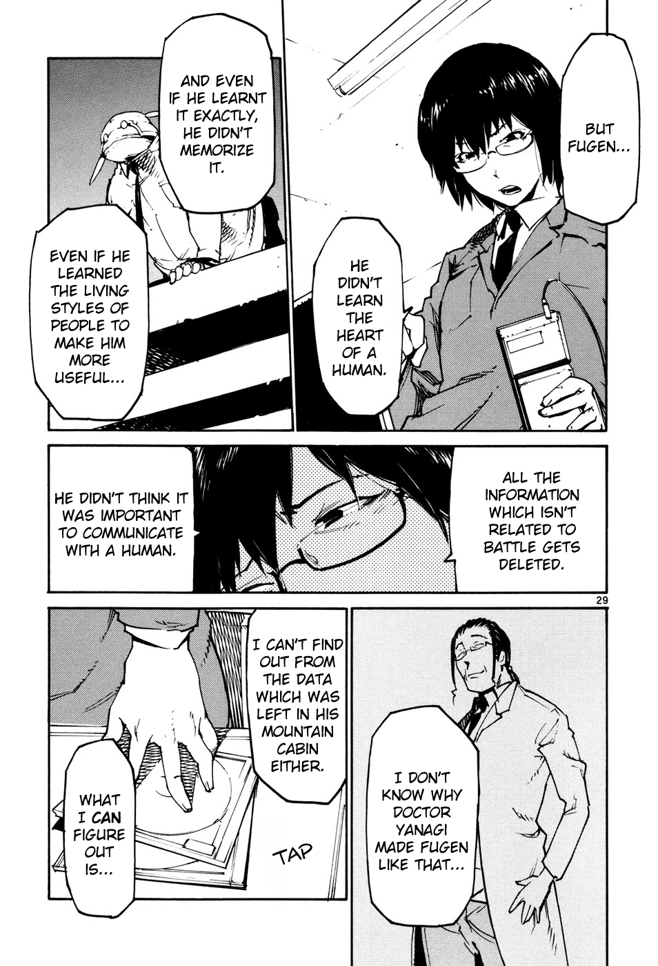 Seigi Keikan Monju Chapter 39 page 29 - Chapter 39: A Girl in a Tokyo Slum