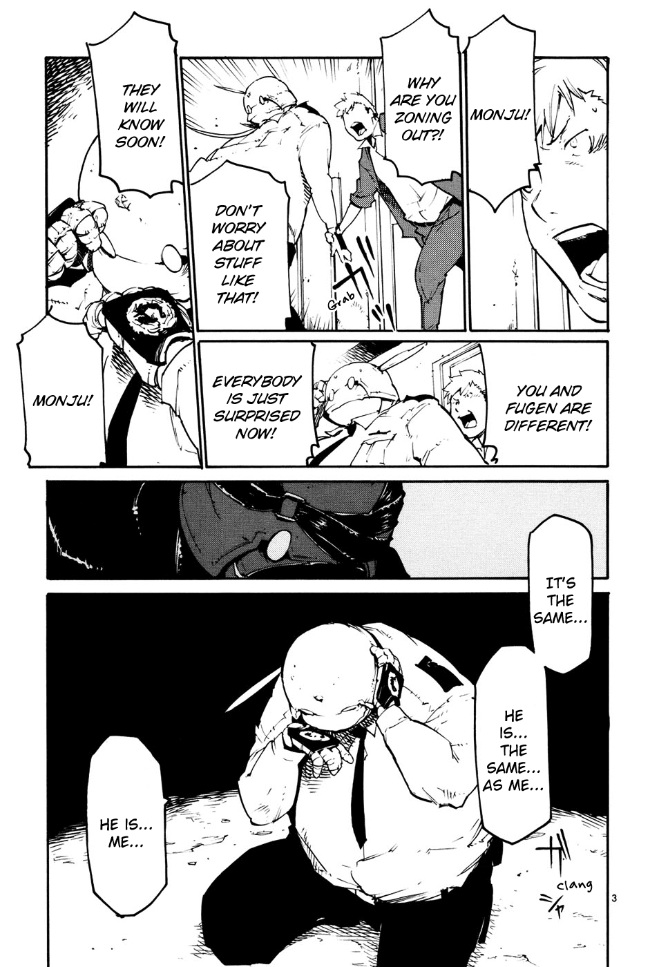 Seigi Keikan Monju Chapter 39 page 3 - Chapter 39: A Girl in a Tokyo Slum