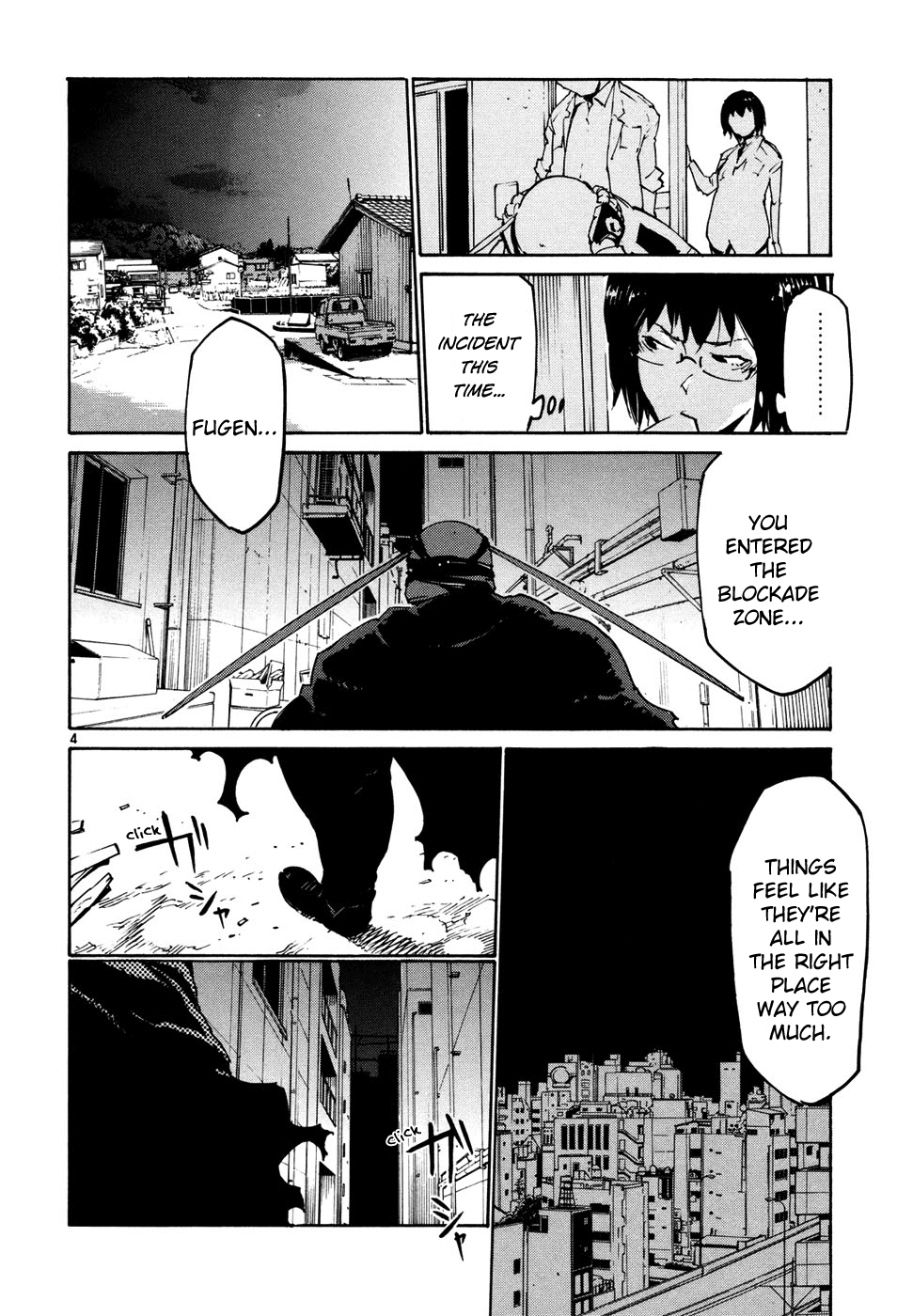 Seigi Keikan Monju Chapter 39 page 4 - Chapter 39: A Girl in a Tokyo Slum