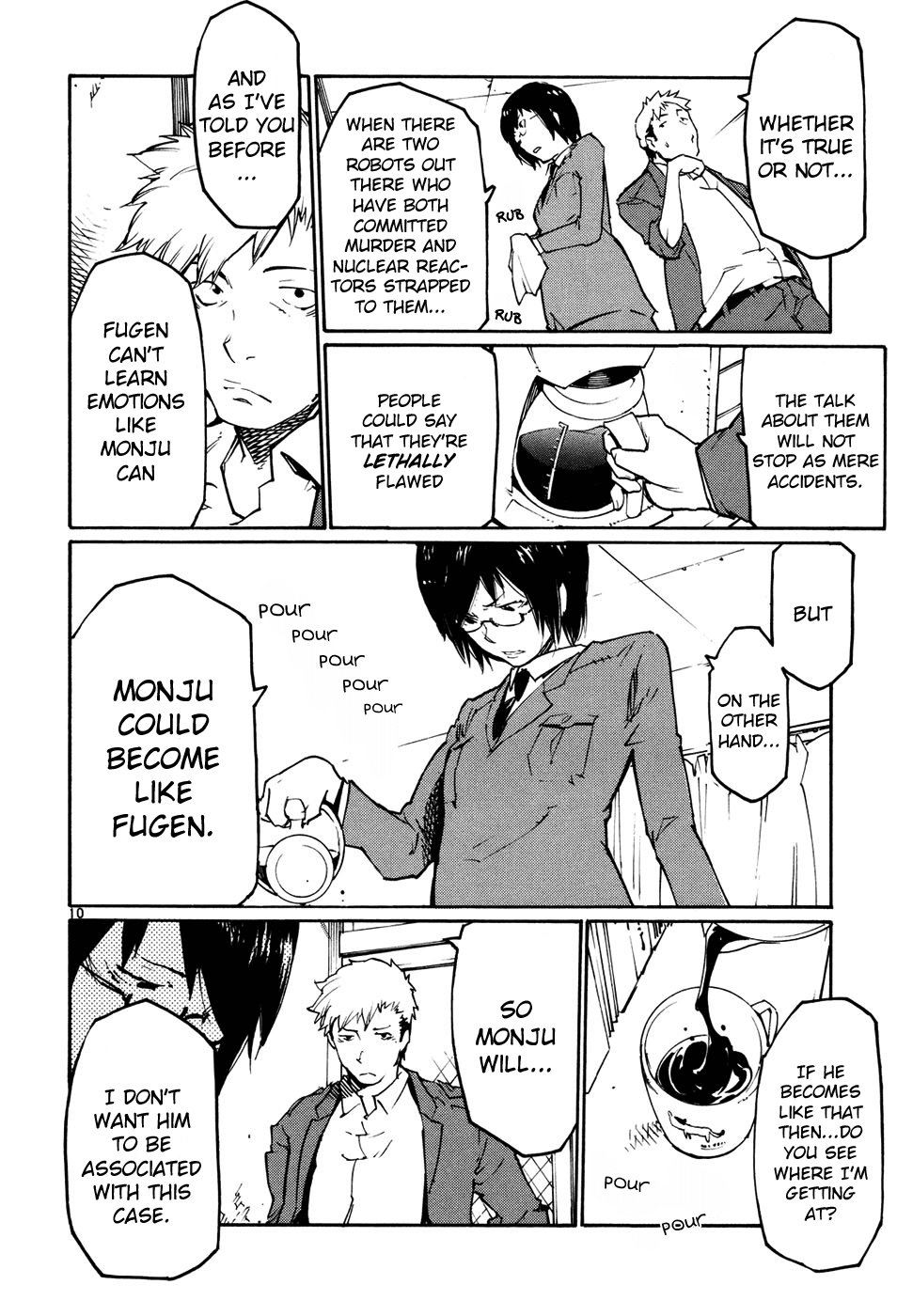 Seigi Keikan Monju Chapter 40 page 10 - Chapter 40: The Imperial Order to Defeat the Red Goblin