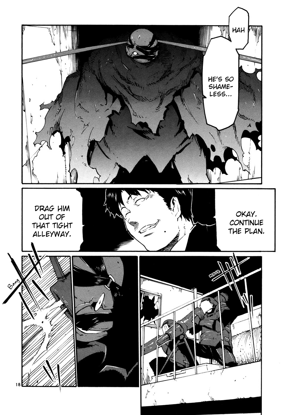 Seigi Keikan Monju Chapter 40 page 18 - Chapter 40: The Imperial Order to Defeat the Red Goblin