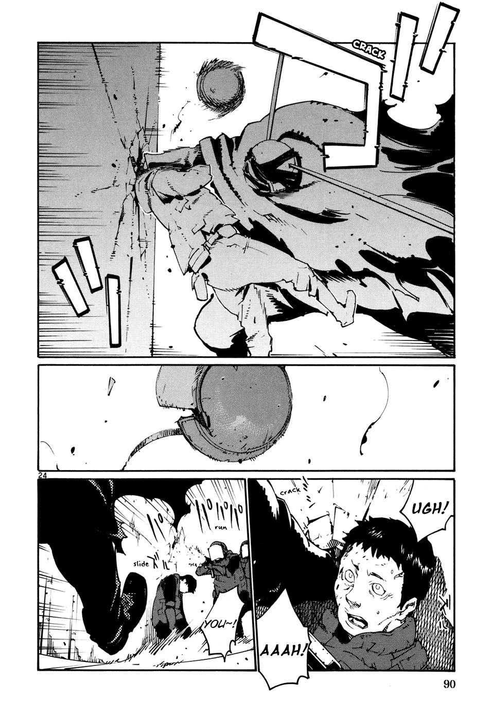 Seigi Keikan Monju Chapter 40 page 24 - Chapter 40: The Imperial Order to Defeat the Red Goblin