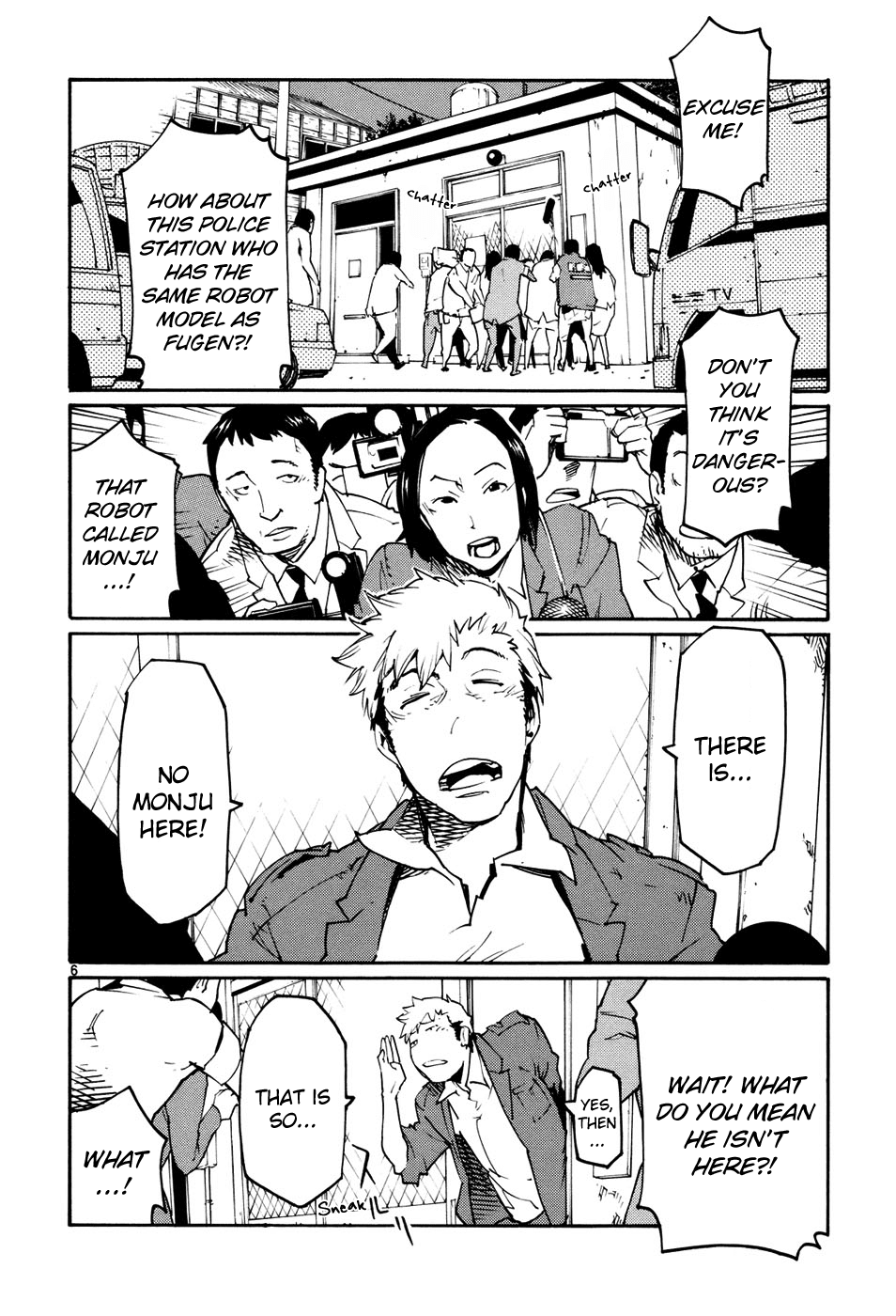 Seigi Keikan Monju Chapter 40 page 6 - Chapter 40: The Imperial Order to Defeat the Red Goblin