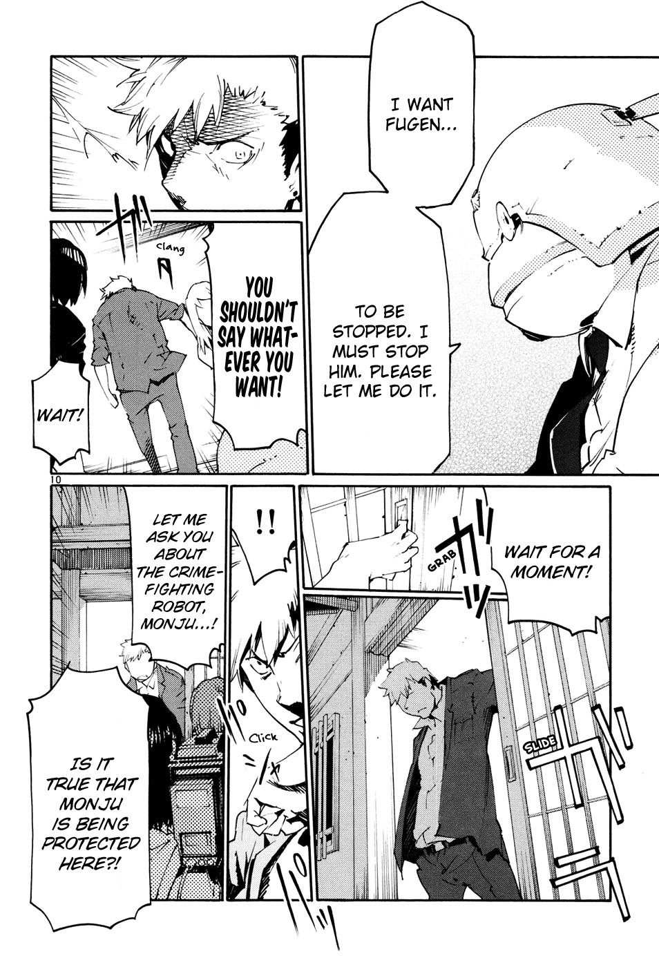 Seigi Keikan Monju Chapter 42 page 10 - Chapter 42: A Small Hope For Kids.