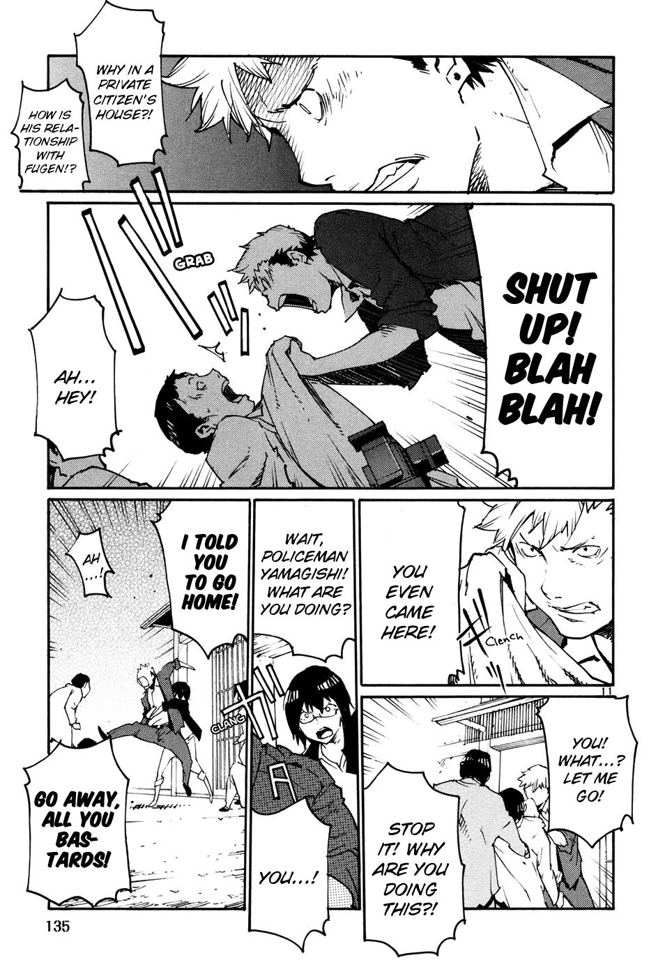 Seigi Keikan Monju Chapter 42 page 11 - Chapter 42: A Small Hope For Kids.