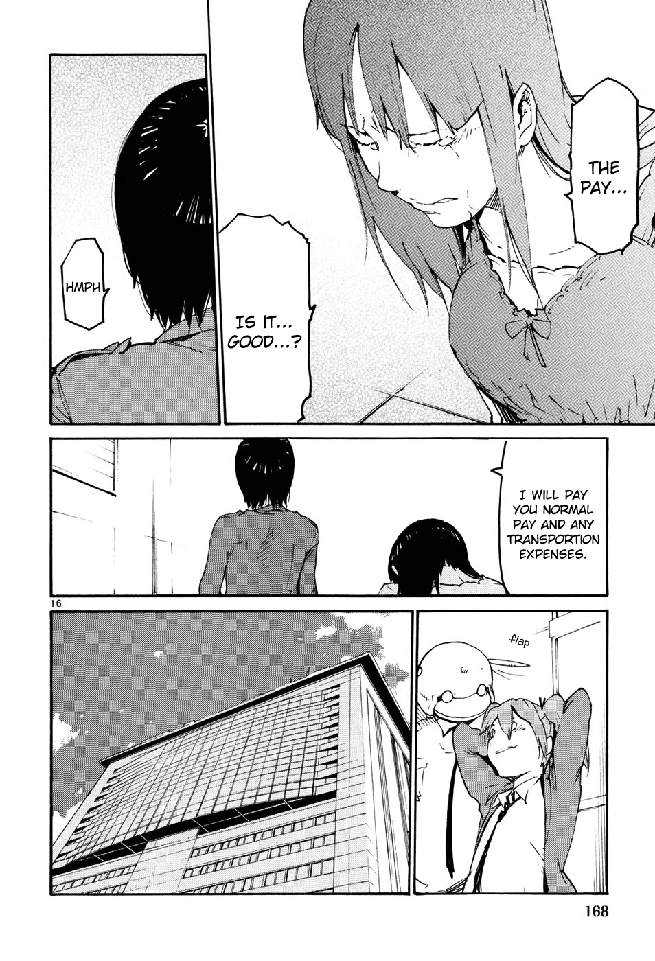 Seigi Keikan Monju Chapter 43 page 16 - Chapter 43: Tokyo, the Street of Meetings and Farewells.