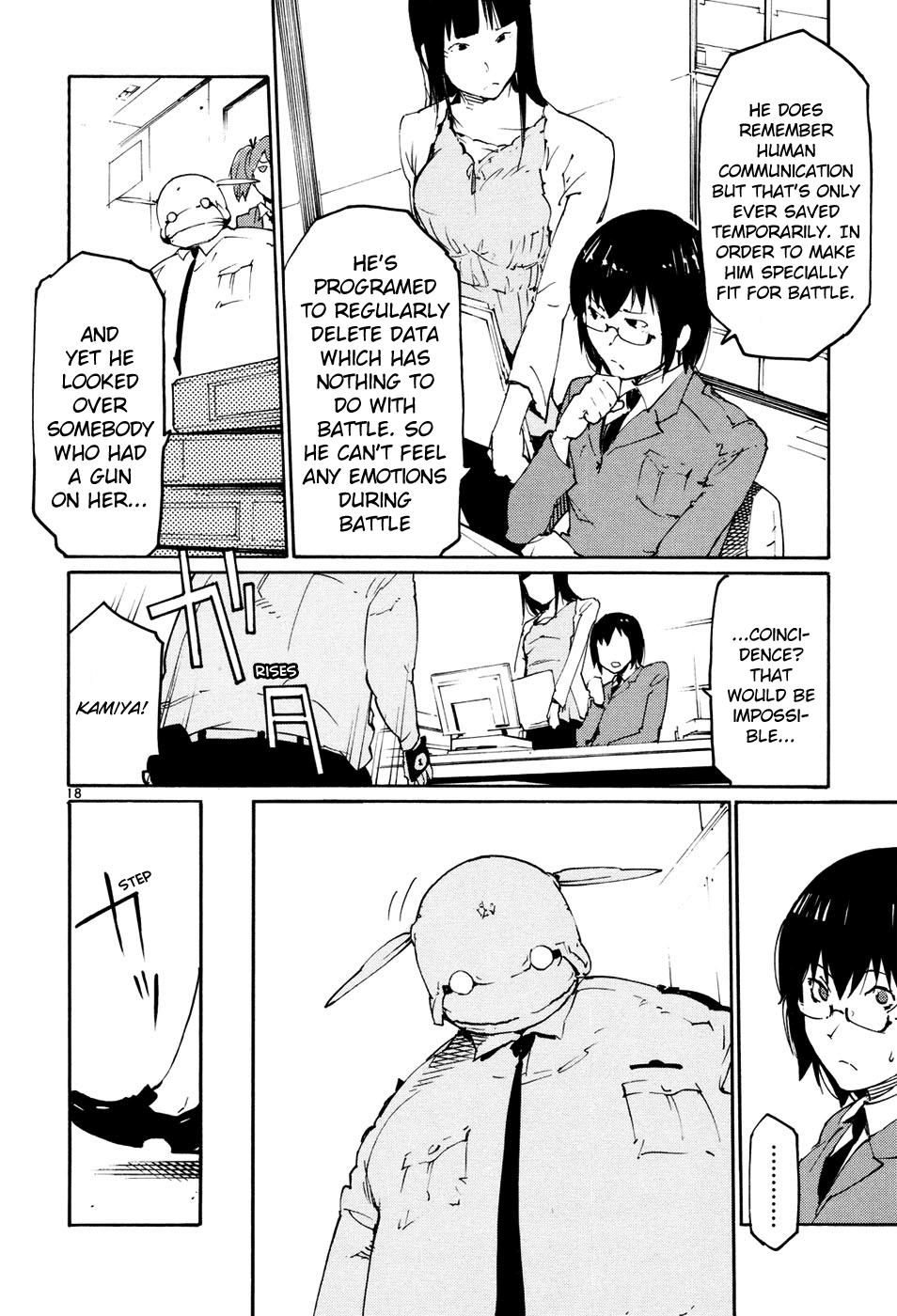 Seigi Keikan Monju Chapter 43 page 18 - Chapter 43: Tokyo, the Street of Meetings and Farewells.