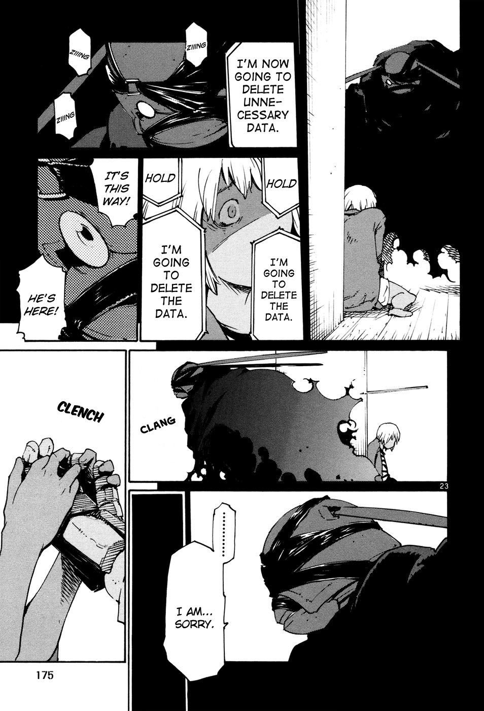 Seigi Keikan Monju Chapter 43 page 23 - Chapter 43: Tokyo, the Street of Meetings and Farewells.