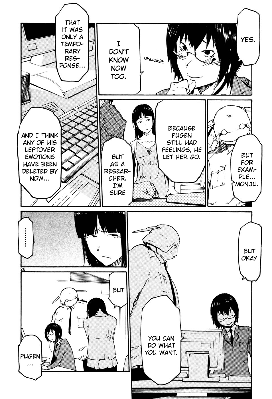Seigi Keikan Monju Chapter 43 page 26 - Chapter 43: Tokyo, the Street of Meetings and Farewells.