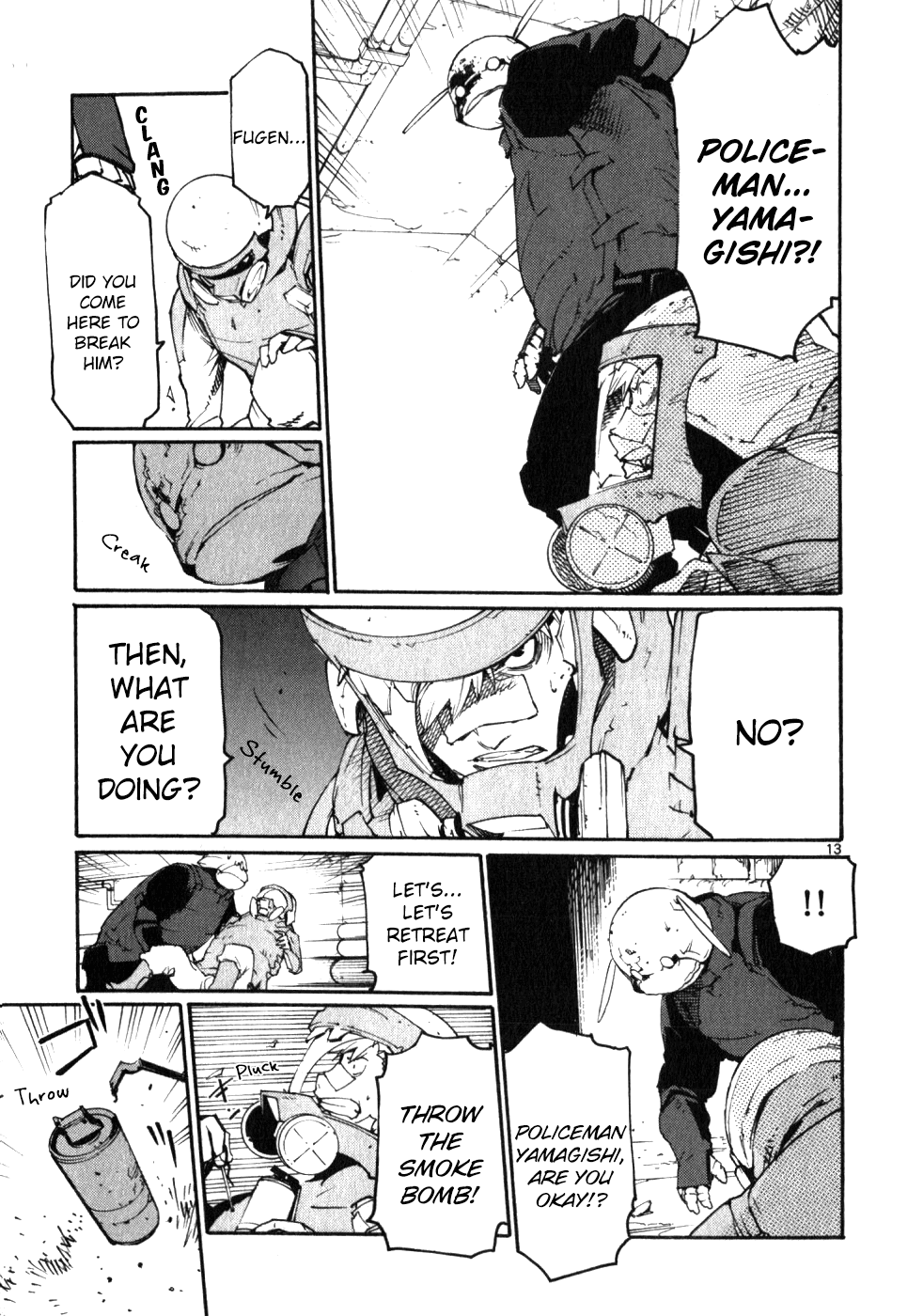 Seigi Keikan Monju Chapter 45 page 20 - Chapter 45: Ginsei Project Case Memo Part 2