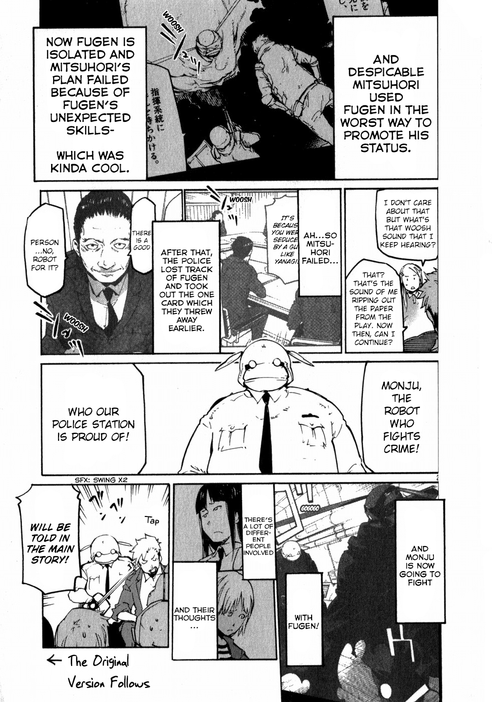 Seigi Keikan Monju Chapter 45 page 6 - Chapter 45: Ginsei Project Case Memo Part 2