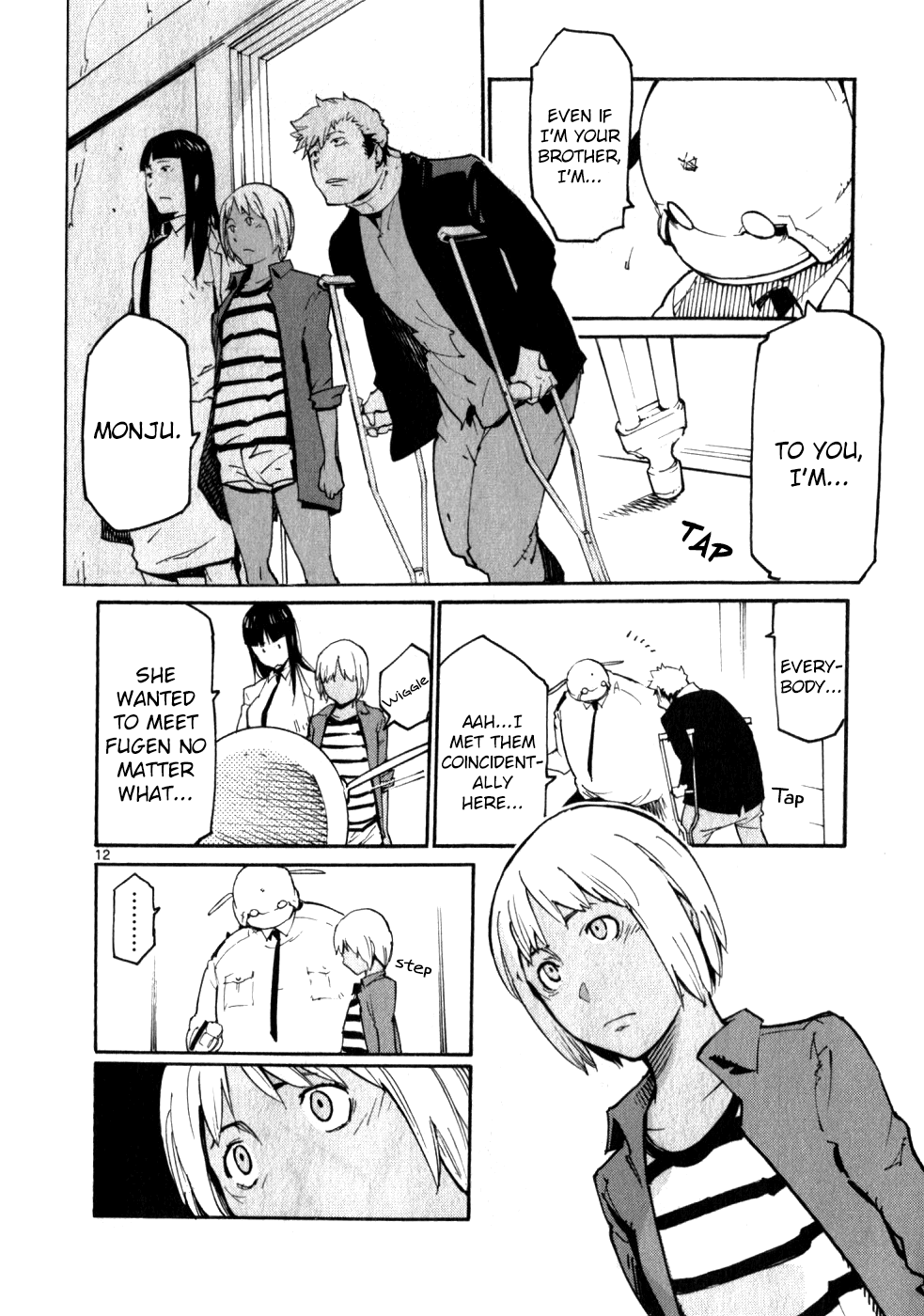 Seigi Keikan Monju Chapter 46 page 12 - Chapter 46: The Whereabouts of Each Person's Heart