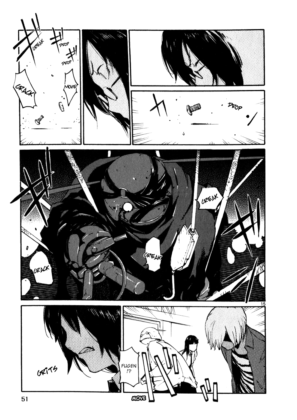 Seigi Keikan Monju Chapter 46 page 15 - Chapter 46: The Whereabouts of Each Person's Heart