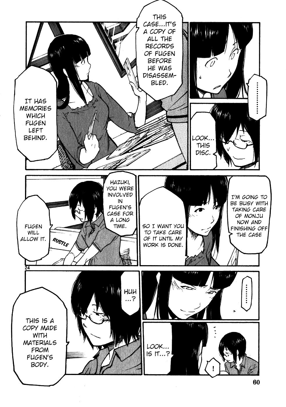 Seigi Keikan Monju Chapter 46 page 24 - Chapter 46: The Whereabouts of Each Person's Heart