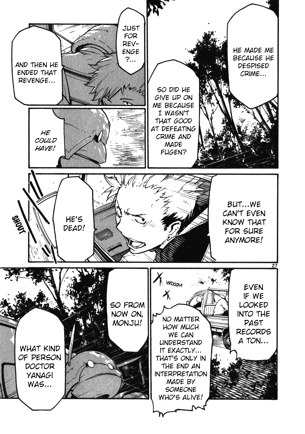 Seigi Keikan Monju Chapter 46 page 27 - Chapter 46: The Whereabouts of Each Person's Heart