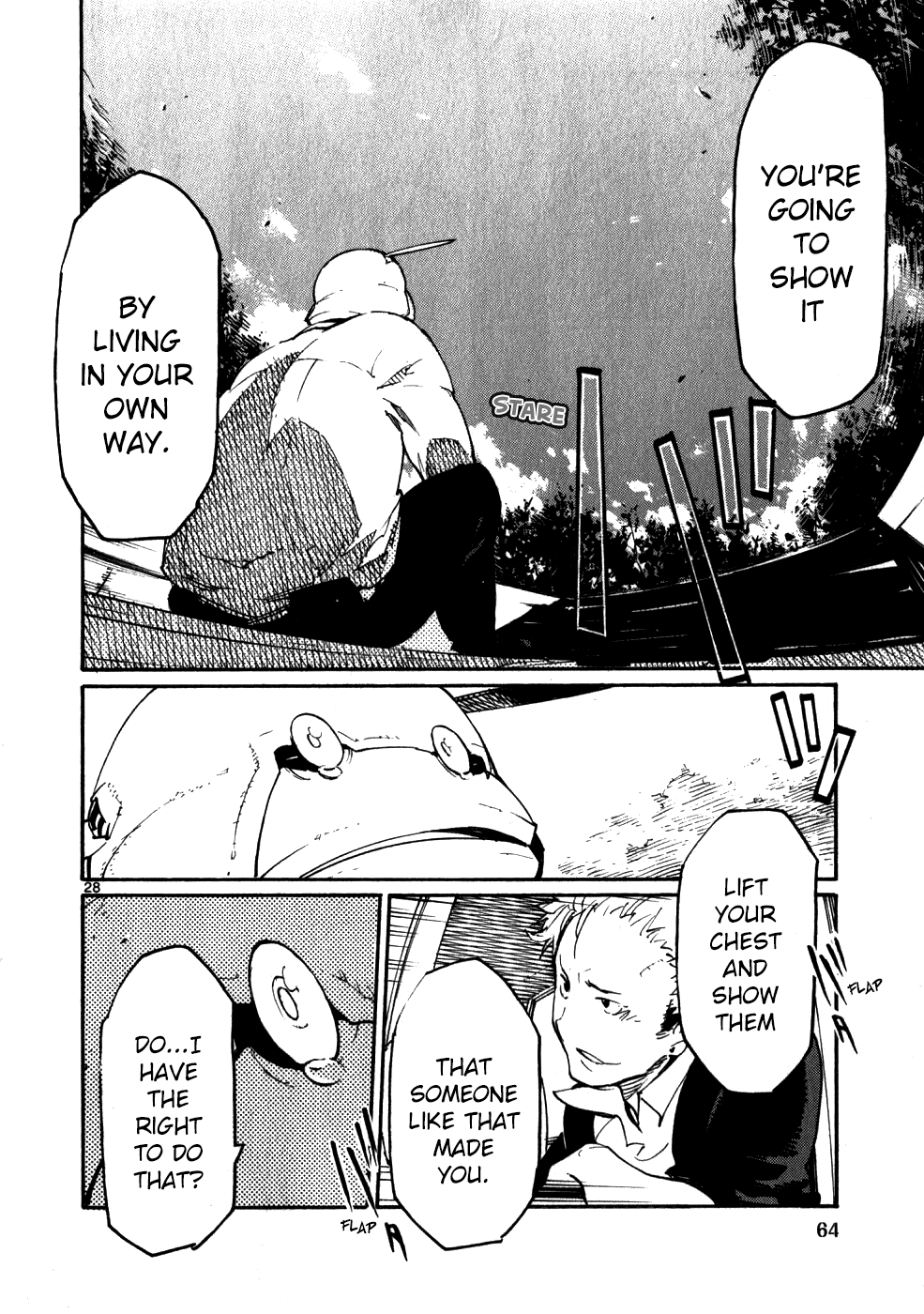 Seigi Keikan Monju Chapter 46 page 28 - Chapter 46: The Whereabouts of Each Person's Heart