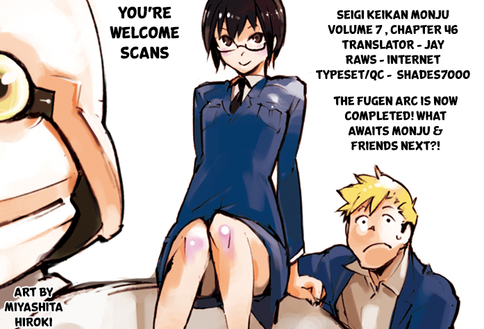 Seigi Keikan Monju Chapter 46 page 31 - Chapter 46: The Whereabouts of Each Person's Heart