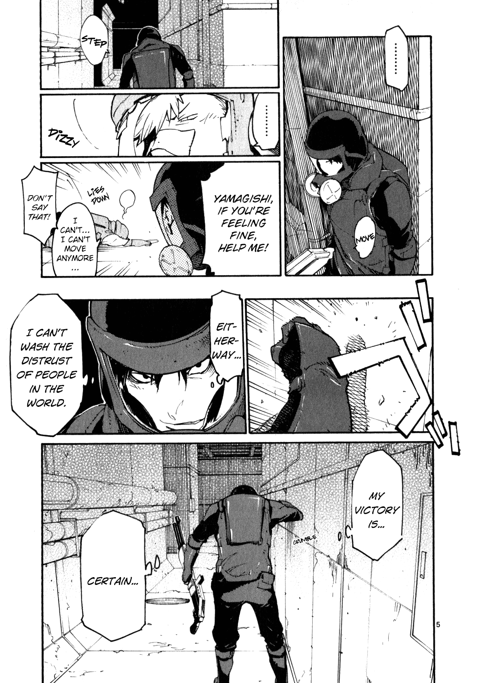Seigi Keikan Monju Chapter 46 page 5 - Chapter 46: The Whereabouts of Each Person's Heart