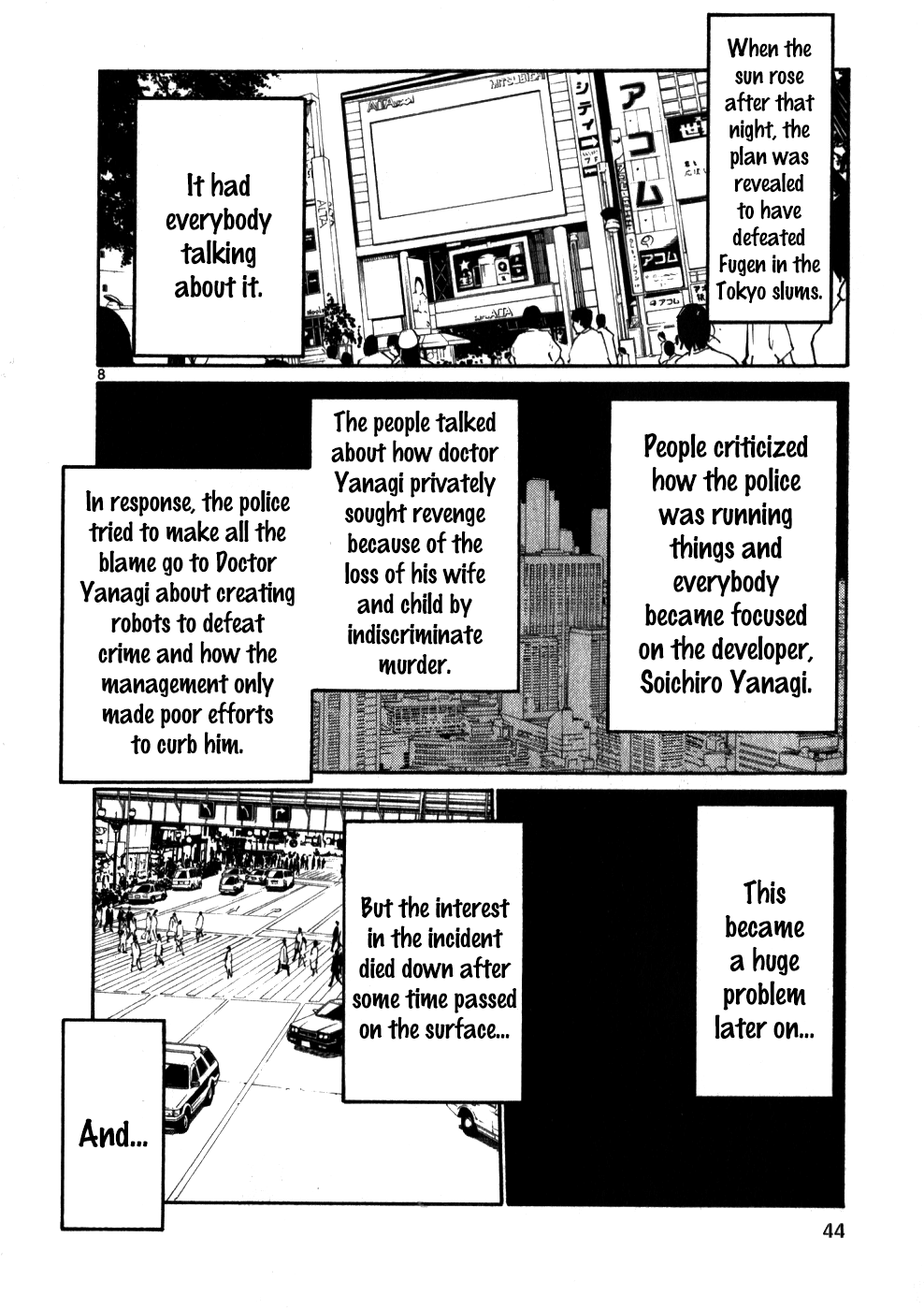Seigi Keikan Monju Chapter 46 page 8 - Chapter 46: The Whereabouts of Each Person's Heart