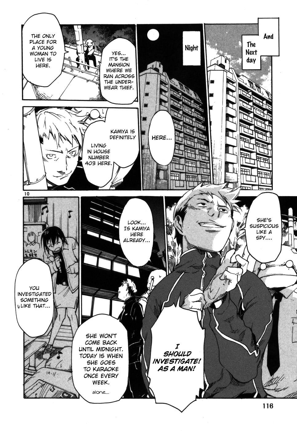 Seigi Keikan Monju Chapter 5 page 10 - Chapter 5: Many Memories of Shinyou