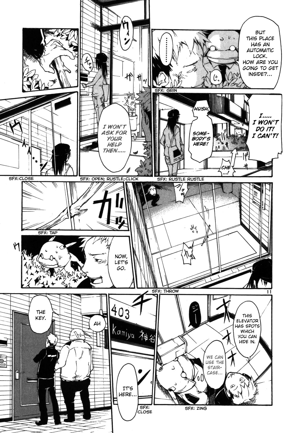 Seigi Keikan Monju Chapter 5 page 11 - Chapter 5: Many Memories of Shinyou